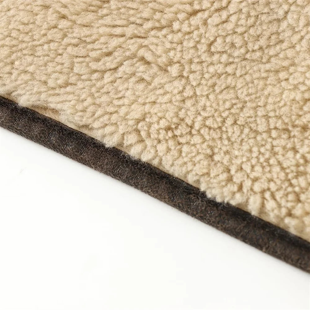 UNIZERA Pocket Decor Single breasted Warm Coat Autumn/Winter Fleece Collar Long Sleeve Women's Jacket Coat