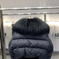 2023 Winter Puffer Jacket Women Large Real Raccoon Fur Collar Short Female Parkas Thick Warm 90% Goose Down Coat Loose