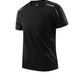 CHRLCK Men's Running Quick Drying T-shirts Breathable Hiking Fishing Tees Soft Elasticity Outdoor Sports Short Shirt Summer