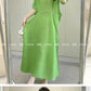Miyake Pleated Dress for Women in 2024 Summer, New Niche Design, High-end Temperament, Women's Long Dress
