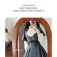 Original Retro Skirt Set Outfits New Spring Women's Stand Collar Long Sleeve Shirt Small Cape Coat Elegant Classical Long Skirt