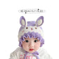 New Cute Rabbit Baby Hat With Ears Winter Warm Newborn Boys Girls Cap Beanies Soft Ear Protection Infant Toddler Hat Bonnet