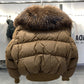 2023 Winter Puffer Jacket Women Large Real Raccoon Fur Collar Short Female Parkas Thick Warm 90% Goose Down Coat Loose