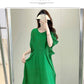 Miyake Pleated Dress for Women in 2024 Summer, New Niche Design, High-end Temperament, Women's Long Dress