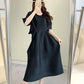 Miyake Pleated Dress for Women in 2024 Summer, New Niche Design, High-end Temperament, Women's Long Dress