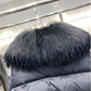 2023 Winter Puffer Jacket Women Large Real Raccoon Fur Collar Short Female Parkas Thick Warm 90% Goose Down Coat Loose