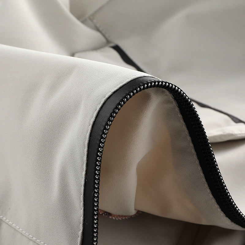 Fashion Men's Casual Windbreaker Jackets Hooded Jacket Man Waterproof Outdoor Soft Shell Winter Coat Clothing Warm Plus Size