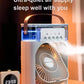 New 3 In 1 Fan AIr Conditioner Household Mini Air Cooler LED Night Light Portable Humidifier Air Adjustment Fan Office Home Fan