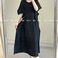 Miyake Pleated Dress for Women in 2024 Summer, New Niche Design, High-end Temperament, Women's Long Dress