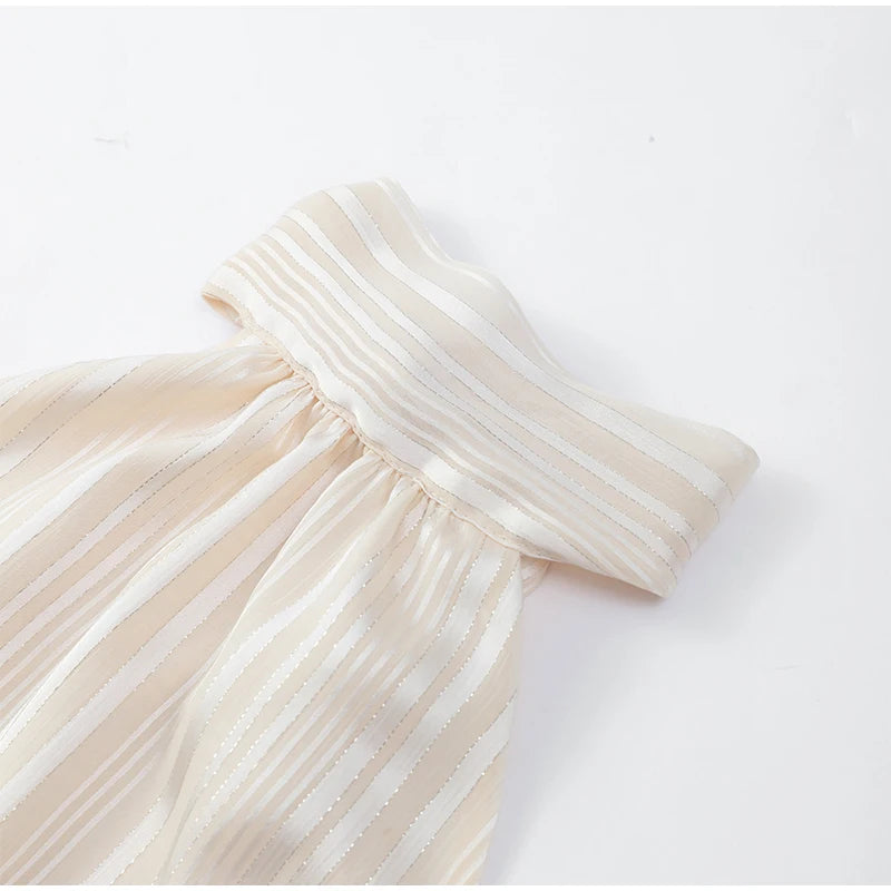 Elegant Woman's Chiffon Halter Mini Dresses 2025 Spring Summer Sexy Backless Wrapped Waist Lace Up Dress New Lady Party Vestidos