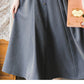 Original Retro Skirt Set Outfits New Spring Women's Stand Collar Long Sleeve Shirt Small Cape Coat Elegant Classical Long Skirt