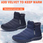 2022 winter boots men waterproof snow men shoes flat Casual Winter Shoes Ankle Boots for Women plus Size Couple shoes