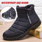 2022 winter boots men waterproof snow men shoes flat Casual Winter Shoes Ankle Boots for Women plus Size Couple shoes