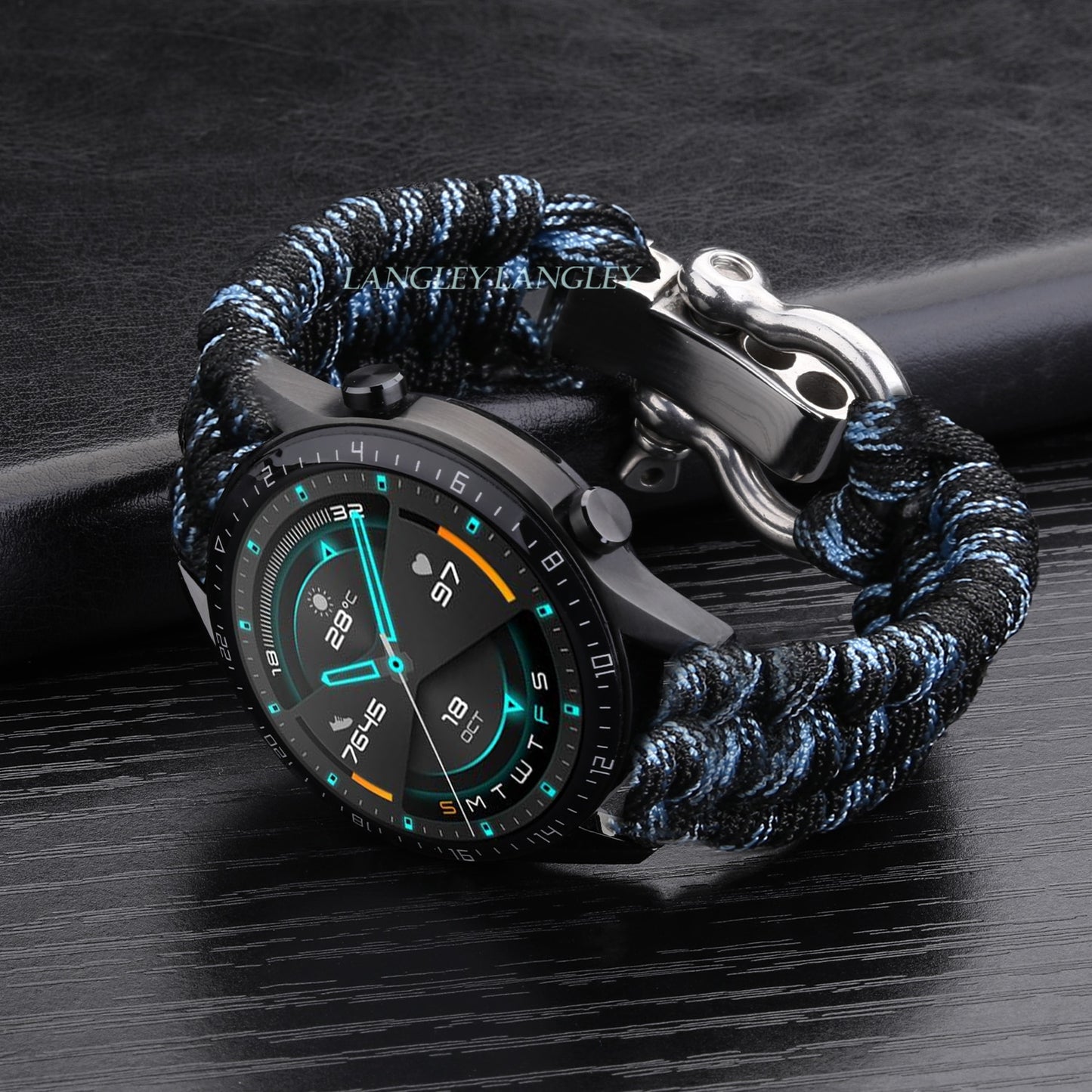 Nylon Strap for Samsung Galaxy Watch 3 41mm 45mm Band 42mm 46mm strap for huawei gt 2 42 mm Adjustable Buckle Rope watch band