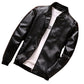 Thoshine Brand Spring Autumn Men PU Leather Jackets Buttons Thin Korean Fashion Casual Coats Outerwear Slim Fit Leather Jacket