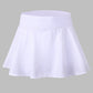 Women's Short Skirt with Pockets High Waist Dress Skirt Shorts Underpants for Badminton Tennis Sports Uniform Girl's Golf Wear