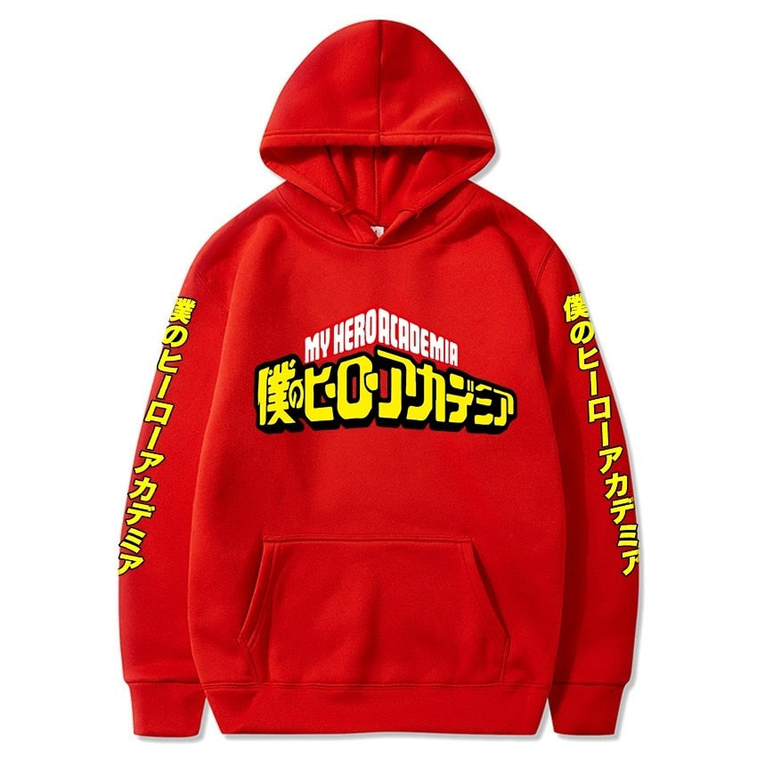 Anime My Hero Academia Printed Men/women Hoodie Long Sleeve Pullover Hoodies