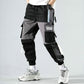 Ribbons Harem Joggers Men Cargo Pants Streetwear 2022 Hip Hop Casual Pockets Track Pants Male Harajuku Fashion Trousers