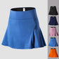 Women's Short Skirt with Pockets High Waist Dress Skirt Shorts Underpants for Badminton Tennis Sports Uniform Girl's Golf Wear