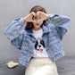 Jeans Jackets Coats Women 2019 Short Casual Denim Coat New Autumn Long Sleeve Jaqueta Feminina Chaquetas Mujer Jeans Jacket