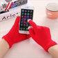 Winter Touch Screen Gloves Men Women Warm Stretch Knit Full Finger Imitation Wool Mittens Guantes Magic Crochet Luvas Thicken