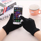 Winter Touch Screen Gloves Men Women Warm Stretch Knit Full Finger Imitation Wool Mittens Guantes Magic Crochet Luvas Thicken