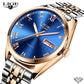 2022 LIGE New Rose Gold Women Watch Business Quartz Watch Ladies Top Brand Luxury Female Wrist Watch Girl Clock Relogio Feminin