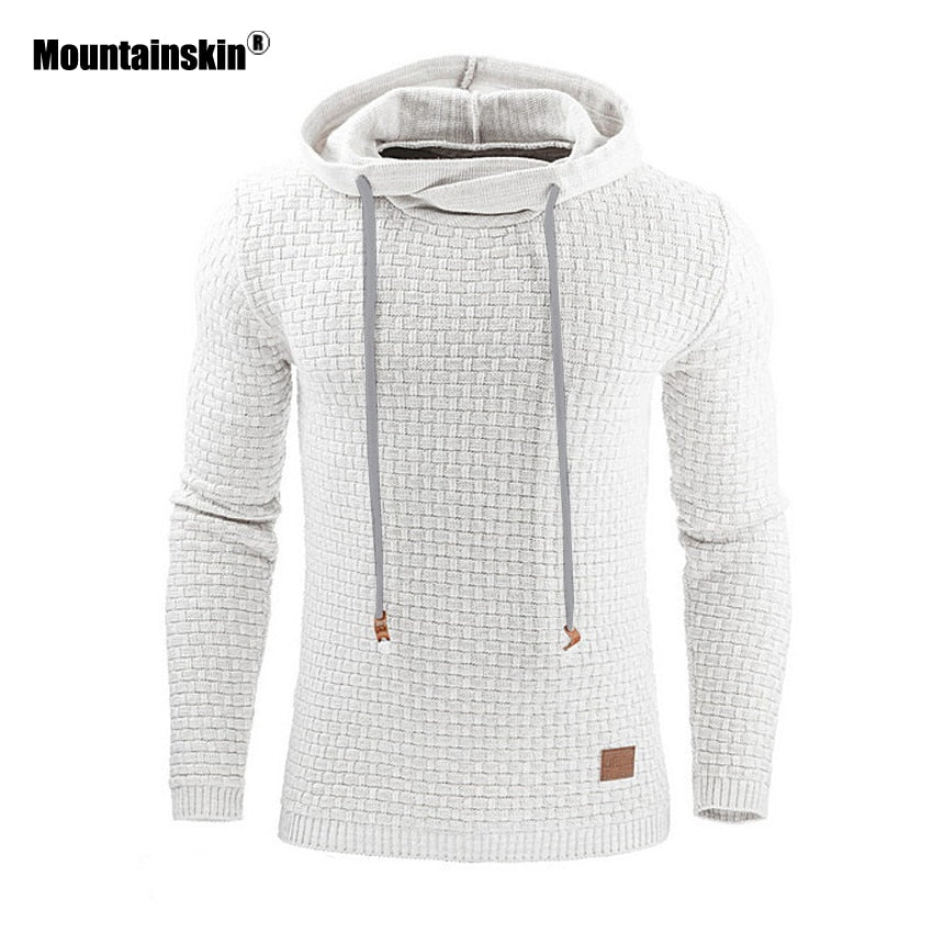 Mountainskin Hoodies Men Hoody Male Long Sleeve Solid Color Hooded Men&#39;s Sweatshirt Mens Hoodie Tracksuit Casual Coat SA437