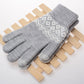 Winter Touch Screen Gloves Men Women Warm Stretch Knit Full Finger Imitation Wool Mittens Guantes Magic Crochet Luvas Thicken