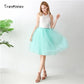 Gothic 7 Layers 65cm Mix Colors Tutu Tulle Skirt Women Streetwear High Waist Pleated Midi Skirts spudniczki jupe rokken faldas