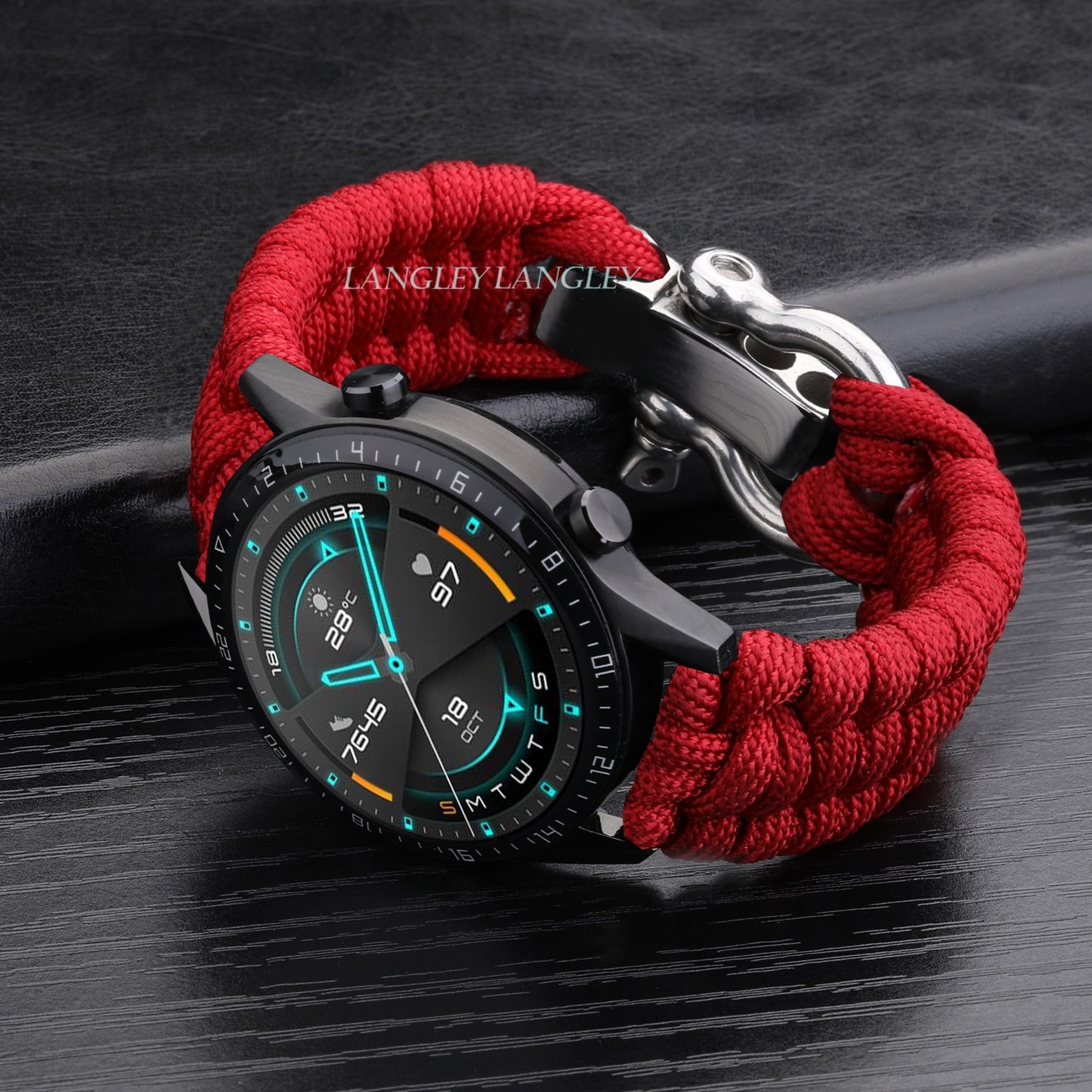 Nylon Strap for Samsung Galaxy Watch 3 41mm 45mm Band 42mm 46mm strap for huawei gt 2 42 mm Adjustable Buckle Rope watch band