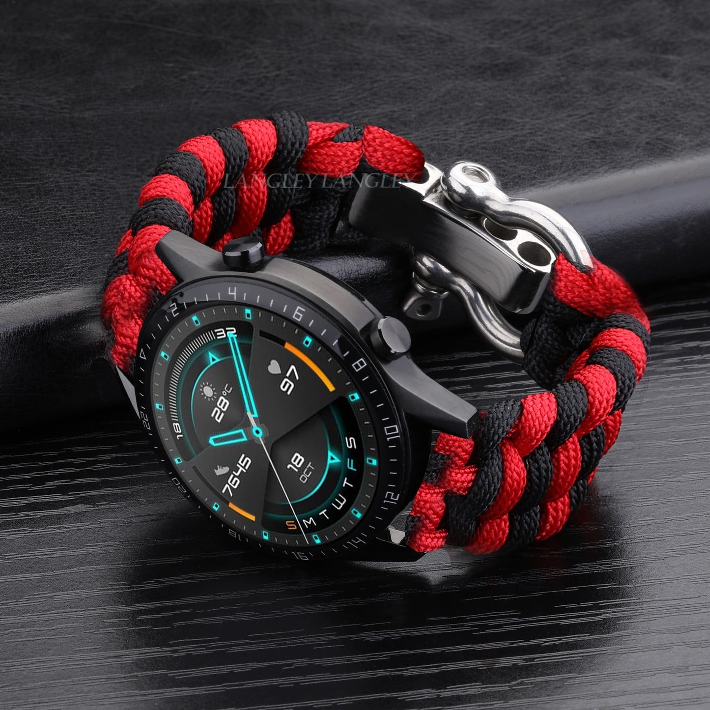 Nylon Strap for Samsung Galaxy Watch 3 41mm 45mm Band 42mm 46mm strap for huawei gt 2 42 mm Adjustable Buckle Rope watch band