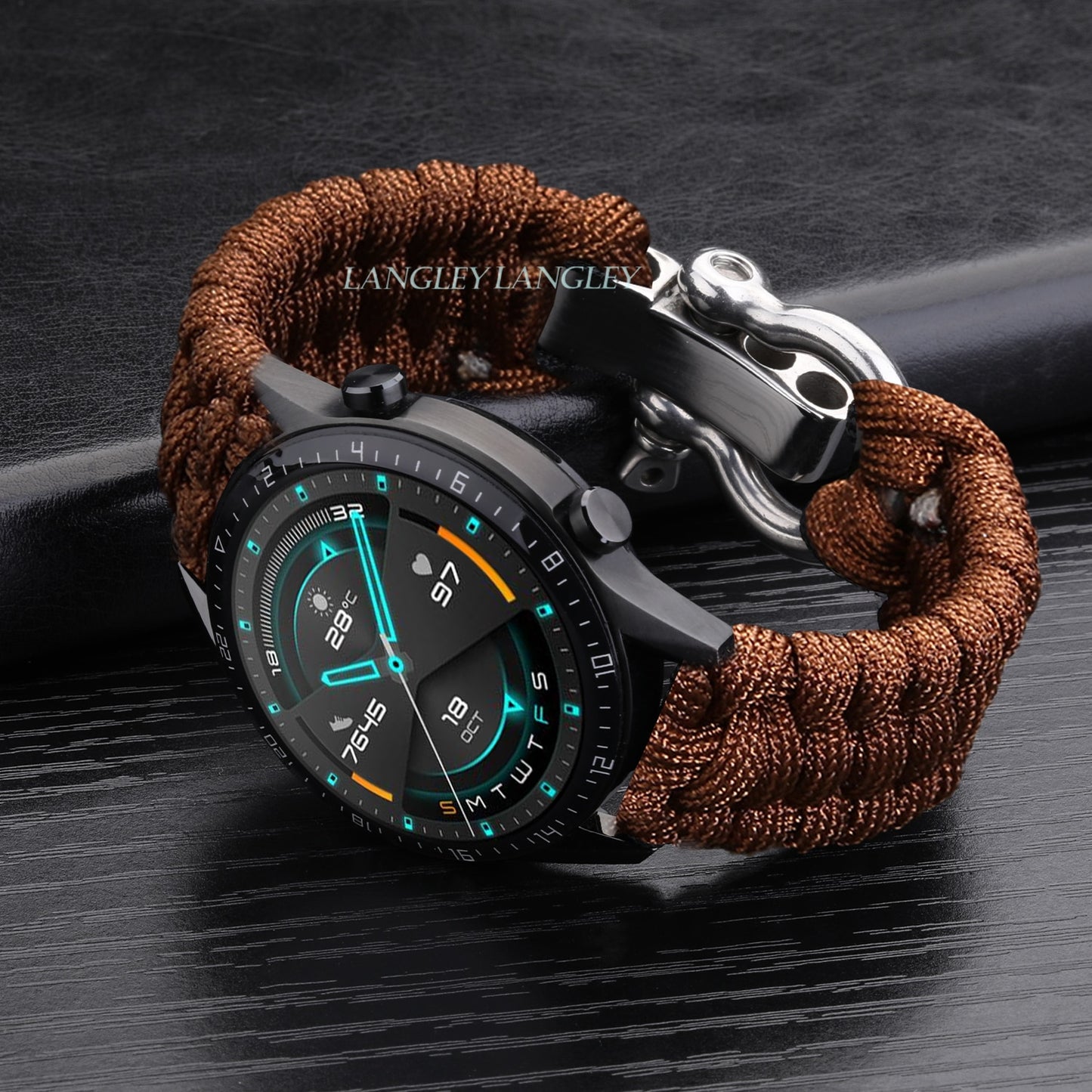 Nylon Strap for Samsung Galaxy Watch 3 41mm 45mm Band 42mm 46mm strap for huawei gt 2 42 mm Adjustable Buckle Rope watch band