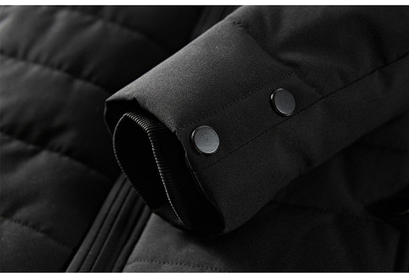 2021 Men Winter Jacket Parkas High Quality Cotton Padded Wadded Thick Warm Outerwear Casual Coats Men jaquetas masculina inverno