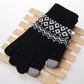 Winter Touch Screen Gloves Men Women Warm Stretch Knit Full Finger Imitation Wool Mittens Guantes Magic Crochet Luvas Thicken