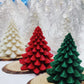 Christmas Tree Candle Wax Mold Silicone Handmade Scented Candle Soap Mould DIY Gypsum Resin Ornament Making Mold Home Decoration
