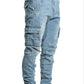Mens Stretchy Skinny Ripped Jeans Men Slim Fit Denim High Quality Jean Fashion Sweatpants Hip hop Trousers Jogger Pencil Pants
