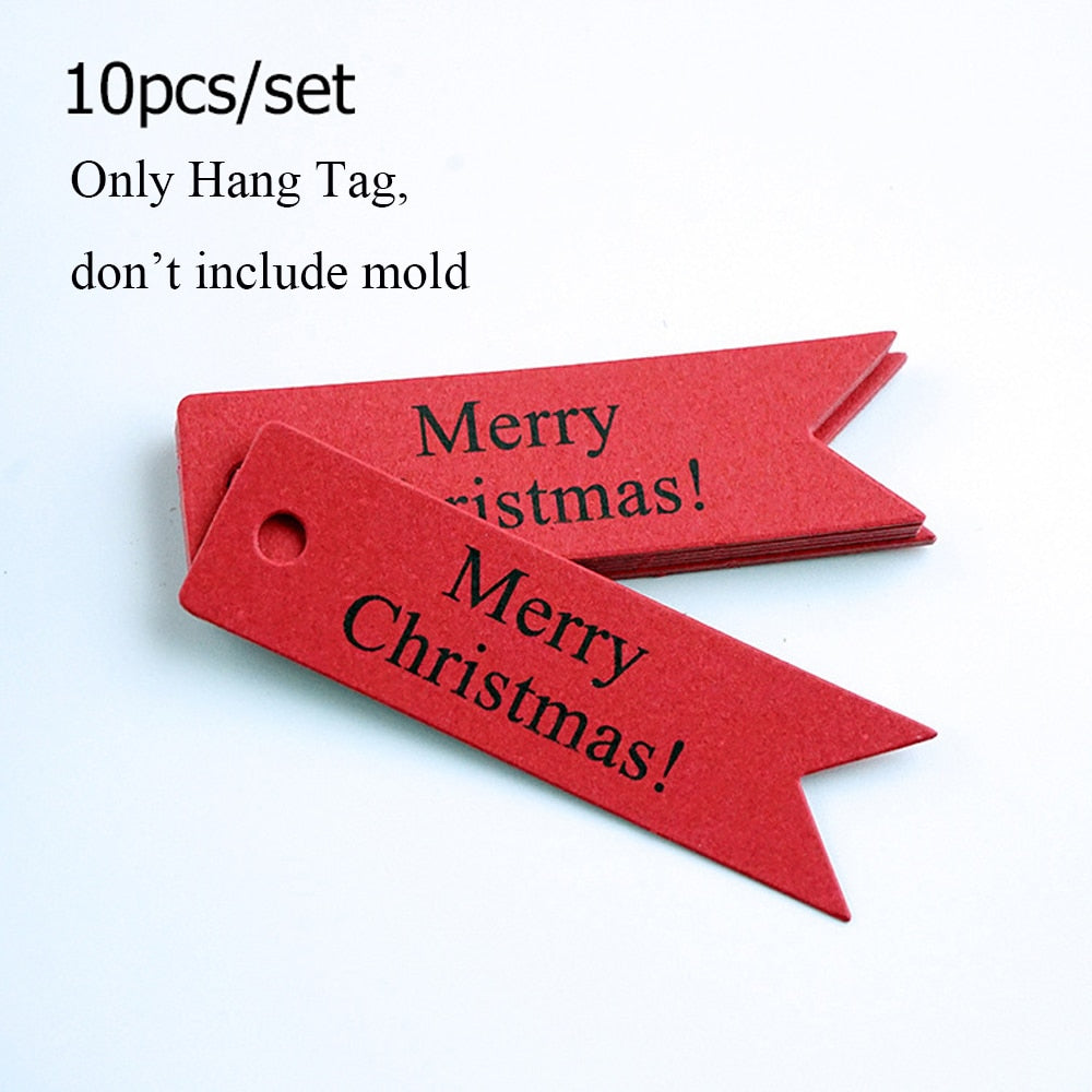 Christmas Tree Candle Wax Mold Silicone Handmade Scented Candle Soap Mould DIY Gypsum Resin Ornament Making Mold Home Decoration