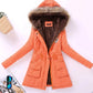 new winter military coats women cotton wadded hooded jacket medium-long casual parka thickness  XXXL quilt snow outwear