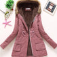new winter military coats women cotton wadded hooded jacket medium-long casual parka thickness  XXXL quilt snow outwear